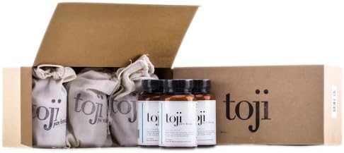 Toji: Pure Density | Vegetarian Hair Vitamin Supplement | 34 Ingredients - Biotin, DHT Blocker, Horsetail, Eclipta Alba & More | Supports Healthy Hair to Grow Faster, Thicker, and Stronger*