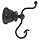 Moen YB9803WR Waterhill Robe Hook, Wrought Iron