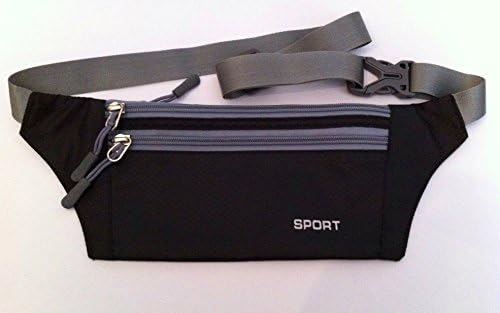 Fanny Pack: For Use as a Money Belt, Sports Pouch and Waist Pack. For Running, Travelling, Hiking, Walking & Climbing. Secure Anti-Theft Accessory Gear for Everyday Use by Marco Globo.