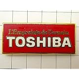 限定レア美品ピンズ◆東芝の赤いマークピンバッジフランス