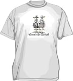 WHERE'S THE CHICKS Logo Del Hopewell Artwork logo Kids T Shirt 2T thru Youth XL