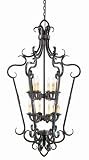 World Imports Lighting 8218-35 Bristol 12-Light Chandelier, Antique Oak