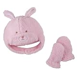 Infant Girls' Circo Fleece Bunny Hat/Mittens Set - Pink