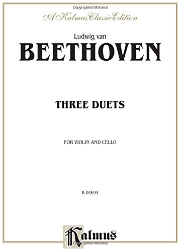 Three Duets for Violin and Cello (Kalmus Edition)