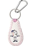 MLB New York Mets Mr. Met Mascot Pink Baseball Keychain