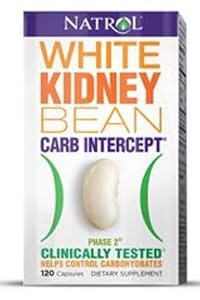 Natrol White Kidney Bean Carb Intercept,  120 Capsules