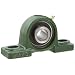 UC204-12 Axle Insert Mounted Bearing, 3/4" Inside Diameter, Set screw Lock, Steel, Inch