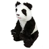WoWWEe Alive Panda Bear Cub Plush Robotic Toy In Black/White