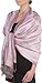 Sakkas Two Tone Rose Pashmina Scarf / Stole / Wrap