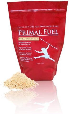 Primal Nutrition, Primal Blueprint Products Damage Control, Primal Flora, Primal Calm + Free NUUN Hydration Trial (Primal Fuel 30 Serving Vanilla Coconut)