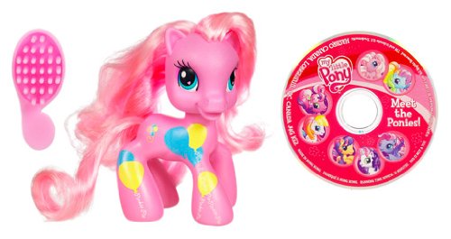 Mon Petit Poney - 93806 - Poupée - Poney Ami + DVD - Pinkie Pie