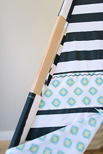 Designer 5 foot Kids Play Teepee - AUGUST