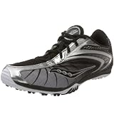 Saucony Women's Shay Xc 2 Flat Track Shoe,Black/Silver,7 M US