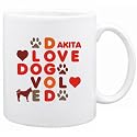 New " Akita / Love Dog ! " Mug Dog