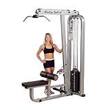 Body-Solid Pro-Club Line Lat Machine/Mid Row (210lb Stack)