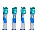 Frost� SONIC toothbrush head replacement 4Pcs x compatible with Oral-B electric toothbrush. Compatibility sonic vitality and sonic complete. 1 x pk of 4pcs