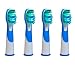 Frost® SONIC toothbrush head replacement 4Pcs x compatible with Oral-B electric toothbrush. Compatibility sonic vitality and sonic complete. 1 x pk of 4pcs