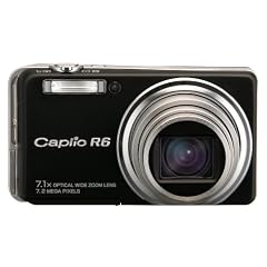 Ricoh Caplio R6 Digitalkamera (7 Megapixel, 7fach opt. Zoom, 6,4 cm (2,5 Zoll) LCD, Bildstabilisator) silber