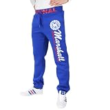 BAS DE JOGGING UNISEX 'US MARSHALL - HP407' BLEU, ROUGE, NOIR, BLANC, FUSCHIA, GRIS, ANTHRACITE & MARINE