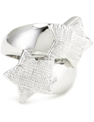 Tuleste Market Plated Double Star Ring