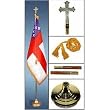 Episcopal Indoor Flagpole Kit