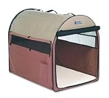 Petmate Portable Pet Home Extra Large, Khaki/Brown
