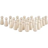 Unfinished Wood Doll Bodies - Lady/ Angel Peg (2") - 25 Pieces Woodpeckers&reg;