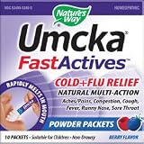 Nature's Way Umcka Fastactives Berry Cold+Flu, 10-Count