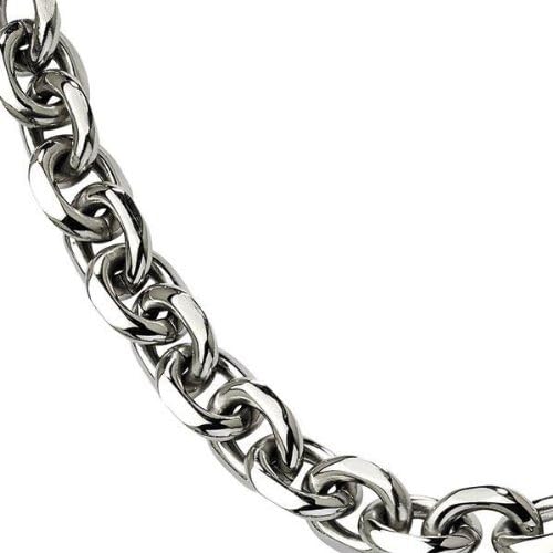 Men's Stainless Steel Belcher Link Bracelet
