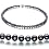 Bliss Black 6-7mm A Freshwater Pearl Necklace 18 inch