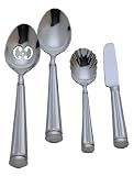 Waterford Grafton Street 18/10 Stainless Steel 4-Piece Flatware Hostess Set