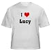 Search : I Love/Heart Lucy Adult T-Shirt Various Colors