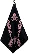 Jacis Gem by Luco Sport Black Pearl Skull Golf Towel