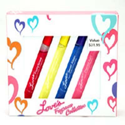 Loves Fragrance Collection 4 Piece Gift Set (Parfüm -satz)