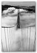 Misty Morning - Golden Gate Bridge 36"x24" Art Print Poster