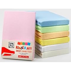 Jersey Spannbettlaken f�r Kinderbett, 70 x 140 cm
