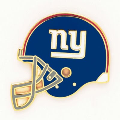 NEW YORK GIANTS OFFICIAL LOGO LAPEL PIN