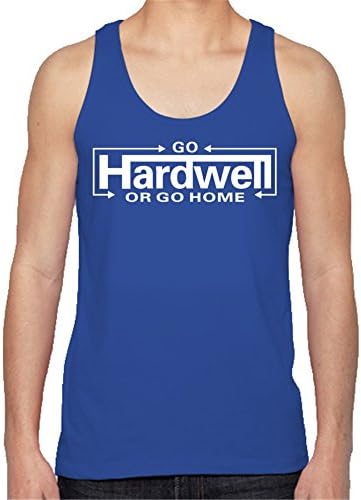 McEvain Hardwell Mens Tank Top A0172 Cotton Tshirts Royal Blue M