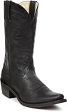 Durango Men’s Western Snip Western Boot,Black,12 D(M) US