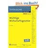 Wichtige Wirtschaftsgesetze