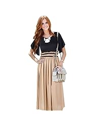 2015 Chiffon  Vintage Maxi Dress  With Ruffles