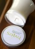 Solay Unscented 100% Soy Pure Candles (9 oz Glass Jar)