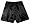 Basic Black Satin Boxer Shorts for men - Small