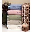 Micro Fleece Blanket with Satin Binding Full/ Queen Wedgewood Blue