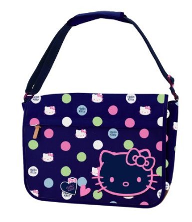 hello kitty messenger bag pattern dot this messenger bag is ...