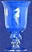 Individually Hand Etched Glass Seahorse Urn Vase 8.5