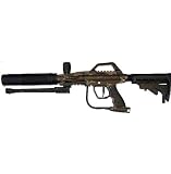 New JT TAC 5 Camo Paintball Gun + Stock Bipod Shroud