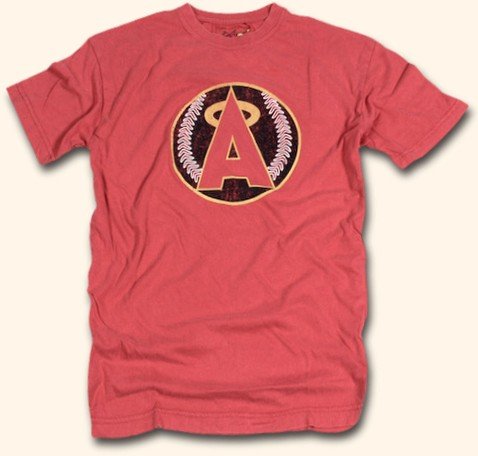 Los Angeles Angels Of Anahiem Big A Retro Logo T-Shirt by Red Jacket Size XL