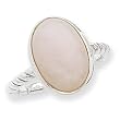 Sterling Silver Rose Quartz Ring