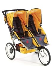 BOB Ironman Sport Utility Stroller Duallie in Yellow